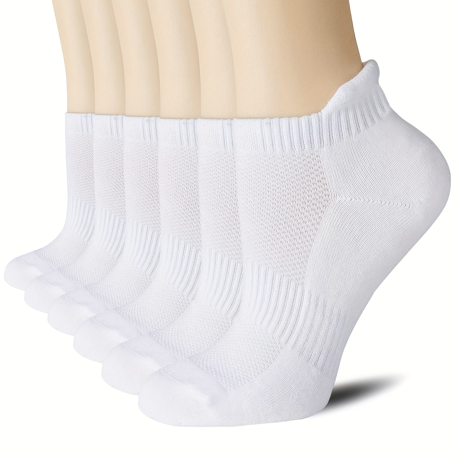 Athletic Socks Non slip Ankle Socks Women Men Cushion Low - Temu