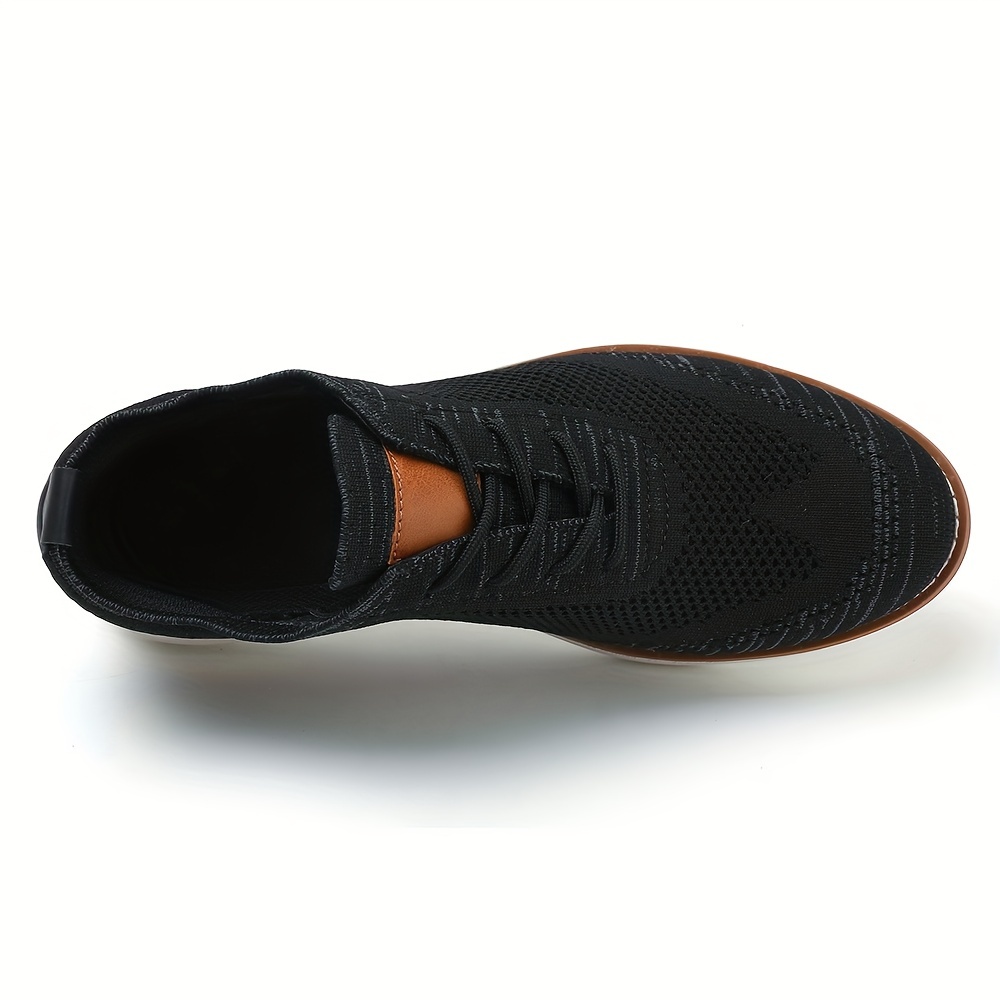 Men's Lightweight Sneakers - Athletic Shoes - Breathable Lace-ups