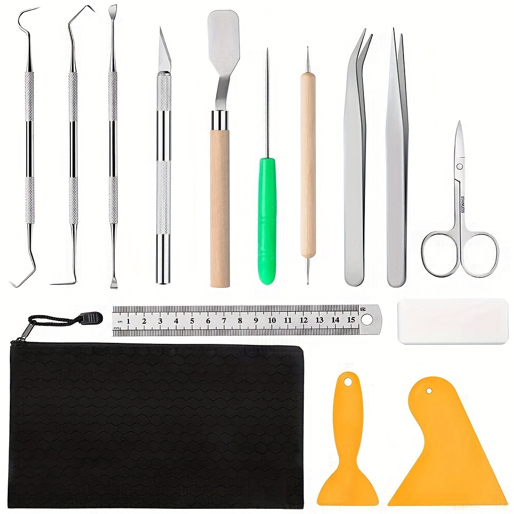 5pcs Vinyl Weeding Tools Set For Cricut, Weeding Tool For Vinyl, Piecing  Tool Vinyl, Starter Tool Kit For Cricut