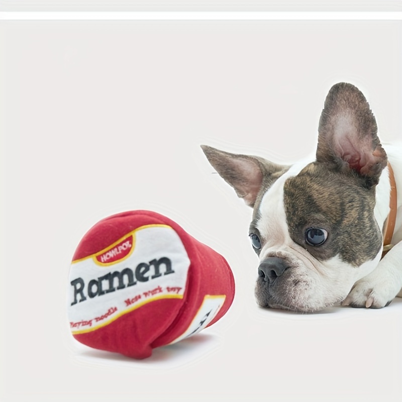 Pet Ramen Design Sound Toy Interactive Sniffing Toy For Dog - Temu