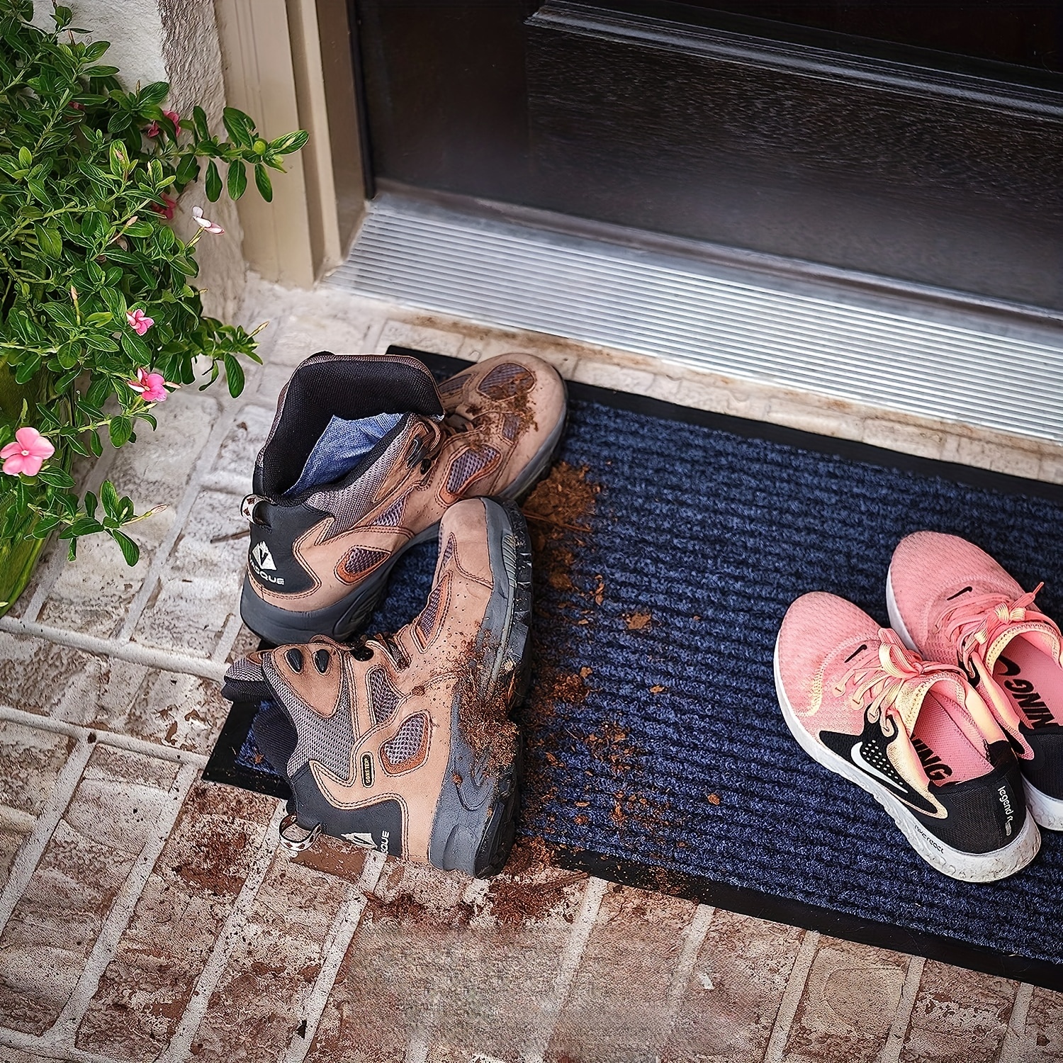 Front Door Mat Welcome Mats Entryway Mats For Shoe - Temu