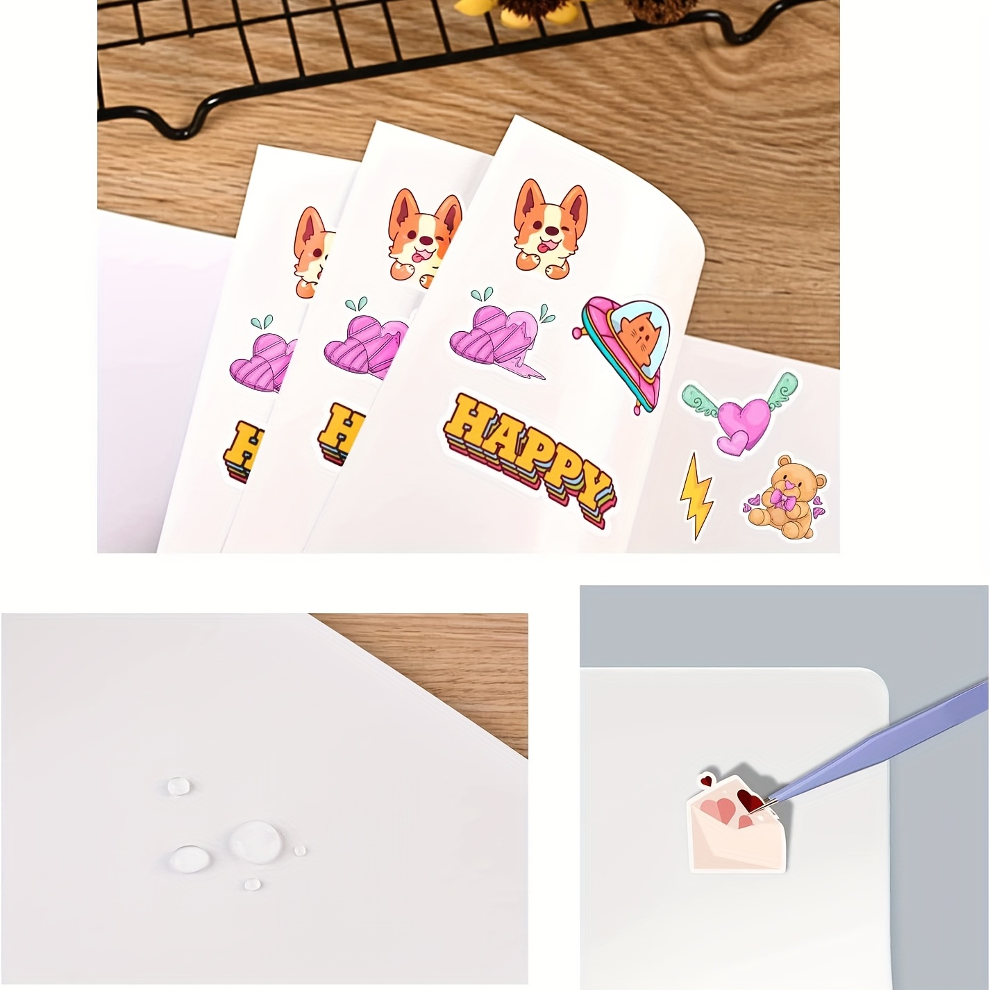 2 Pcs Sticker Book Collecting Album Sticker Collecting Book Sticker Collecting Album Sticker Album Blank Sticker Book A5 Size 8.3 x 5.8 Inches with