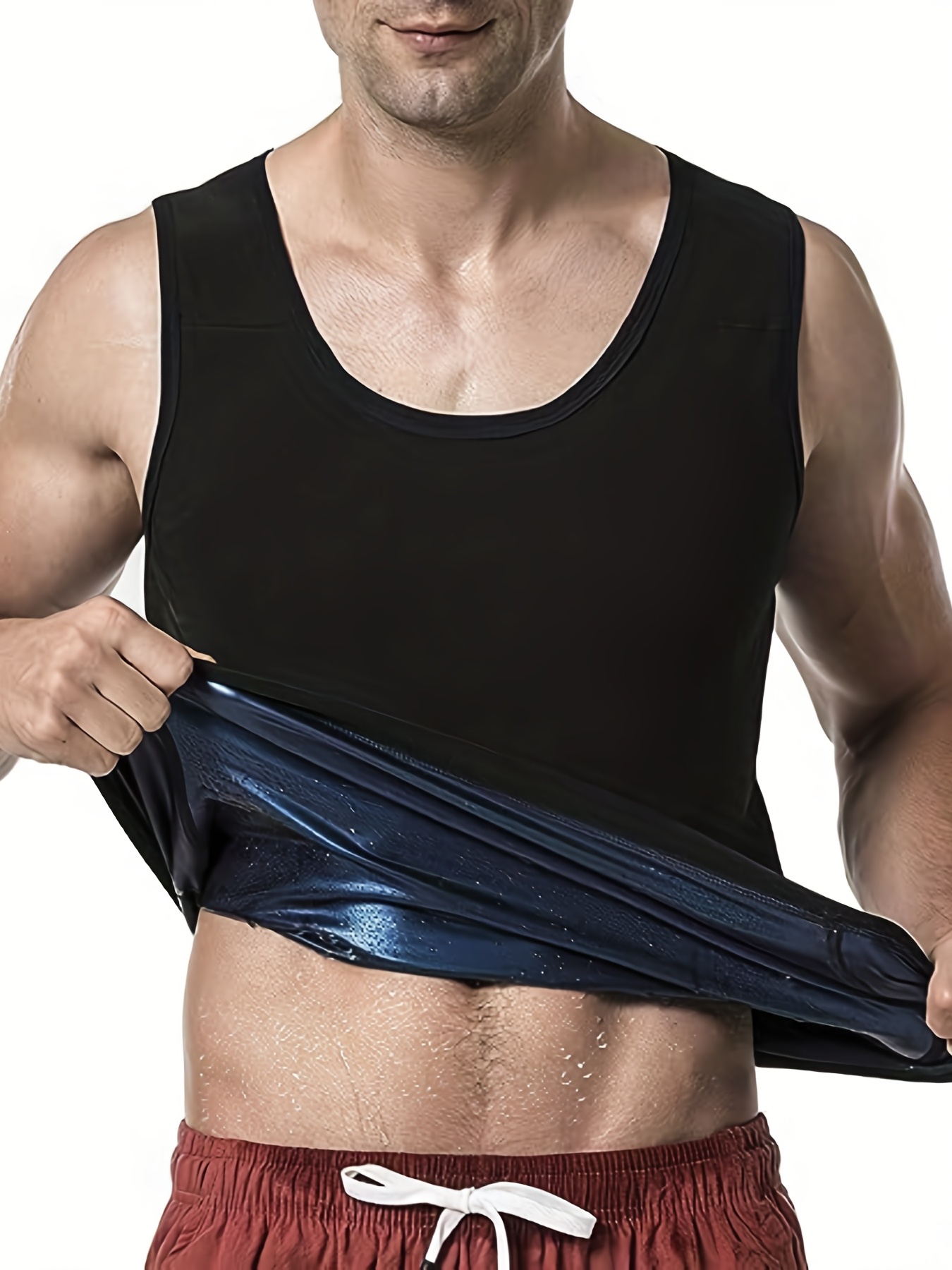 Junlan Men's Compression Shapewear Chest Binder Crop Top - Temu Portugal