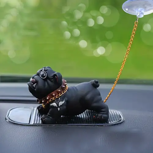 1pc Bully Hund Auto Mittelkonsole Dekoration Hund Auto Ornament