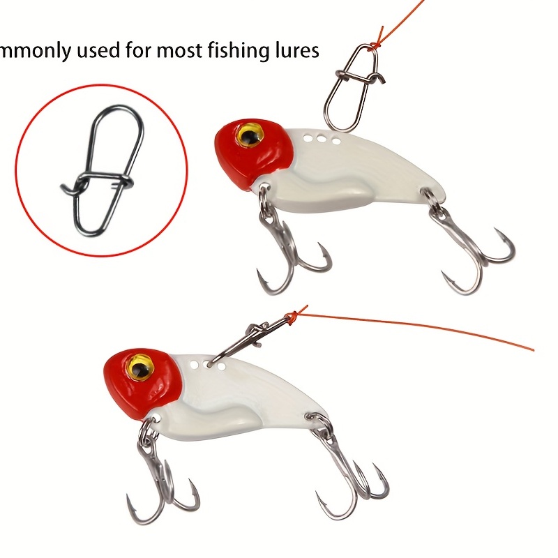 10pcs 6# - 4/0 Big Eye Inline Single Lure Hook, High Carbon Steel Tin  Coated Spare Hooks, Fishing Accessories For Spinner Spoon/ Jigging Lure