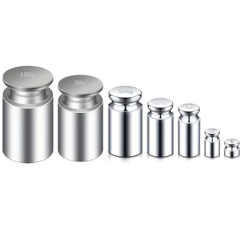 Gram Calibration Weight 1g 2g 5g 10g 20g 50g 100g Scale Calibration Weight  Set for Digital Scale Balance and 1 Piece Calibration Weight Tweezer:  : Industrial & Scientific
