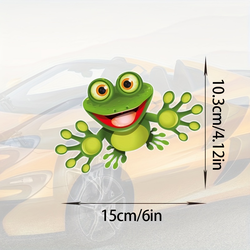 Funny Frog Car Sticker Decal For Vehicle Window Wall Cup Laptop