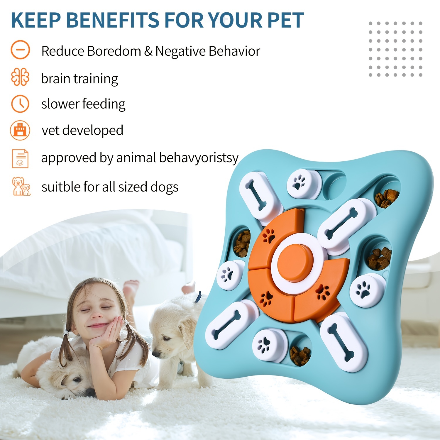 Dog Puzzle Toys Iq Training And Brain Stimulation - Temu