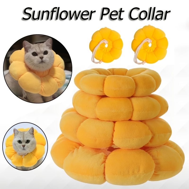 Sunflower kitty plush toy