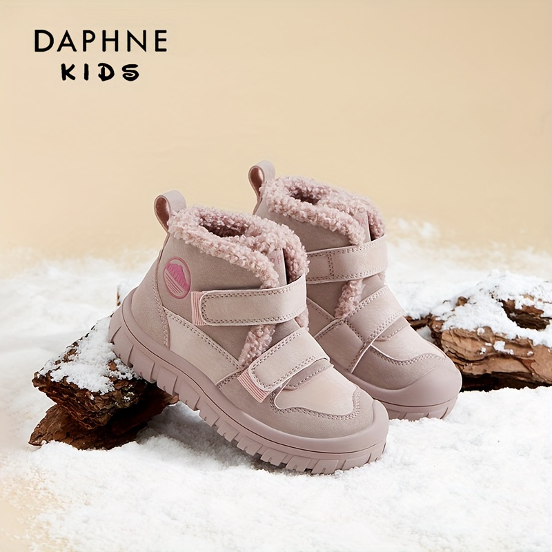 Bottines Solides Daphne Fille Doublure Chaude En Peluche Temu France