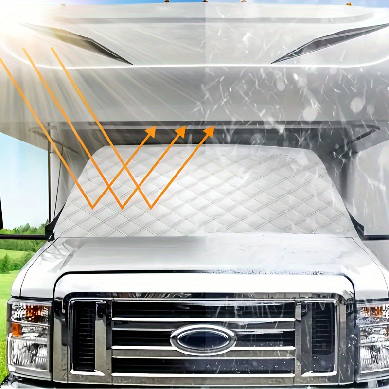 Wohnmobil-Windschutzscheiben-Sonnenschutz, Abdeckung Für UV-Strahlen Und  Hitzeschutz, Hält Ihr Wohnmobil Kühl