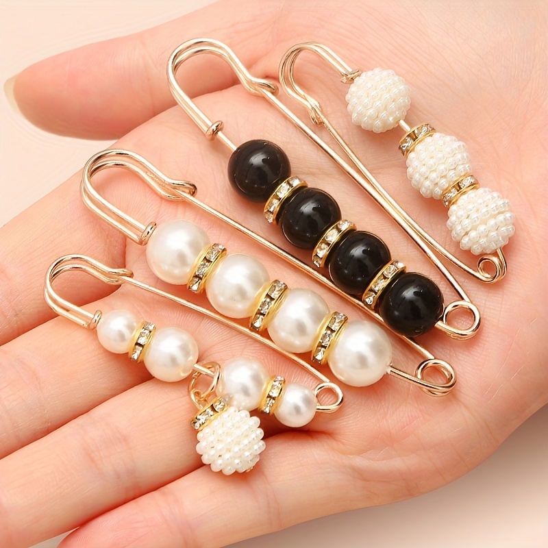 Magnet Does Not Hurt Brooch Pin Set Simple Style Clothings - Temu