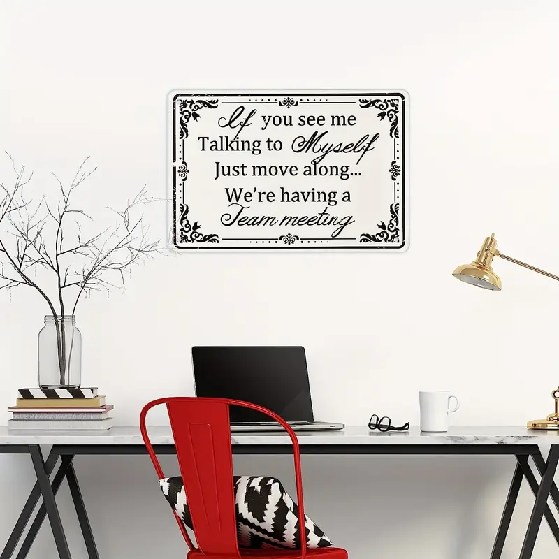 Funny Office Cubicle Decor Funny Office Metal Tin Signs If - Temu