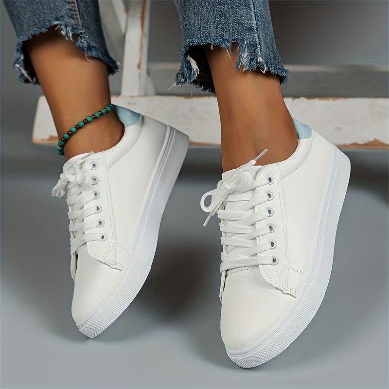 Zapatillas Blancas - Temu