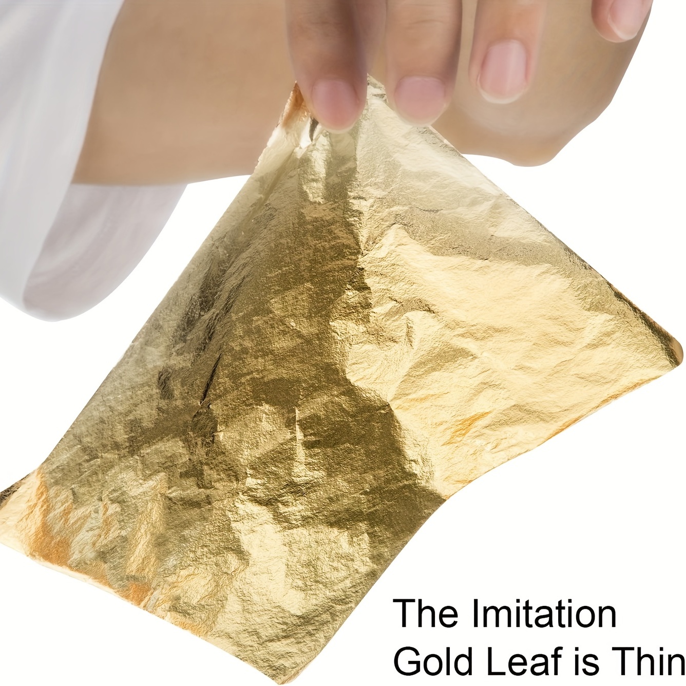 Golden Leaf Sheets For Resin Gold Foil Flakes Metallic - Temu
