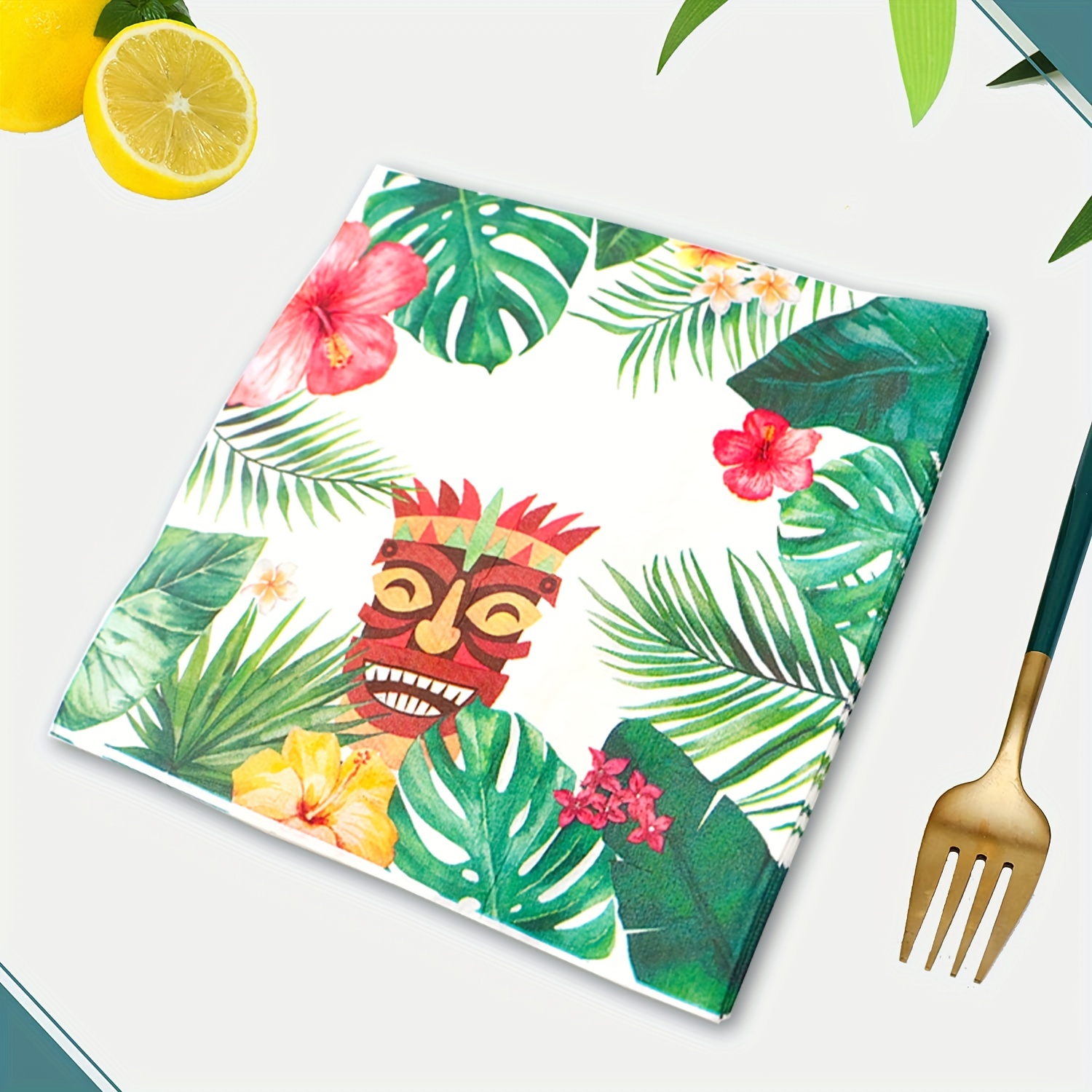 Tropical Paper Party Bowls