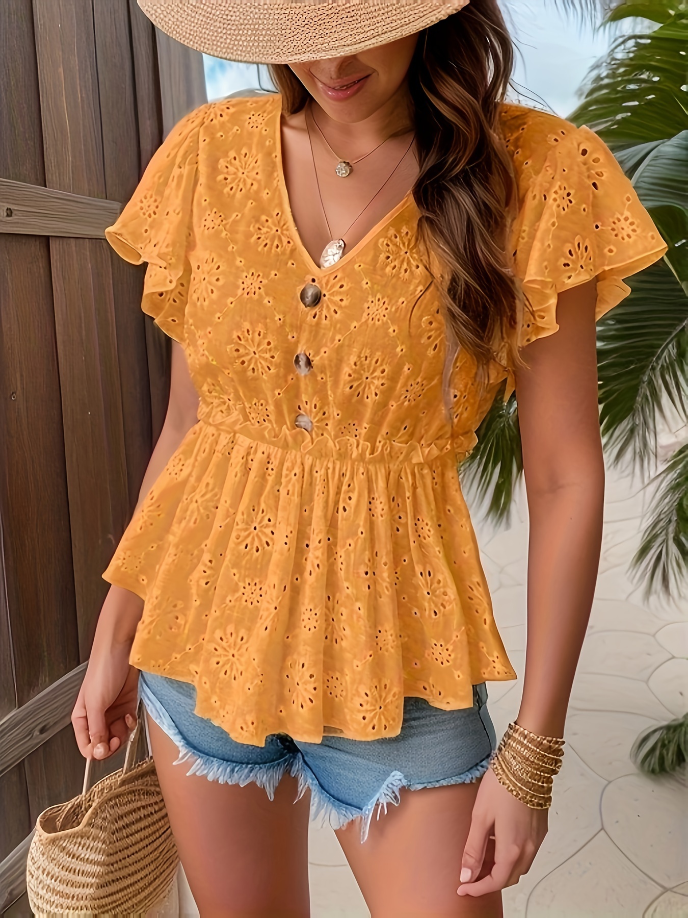 Wild Fable Puff Sleeve Blouses for Women