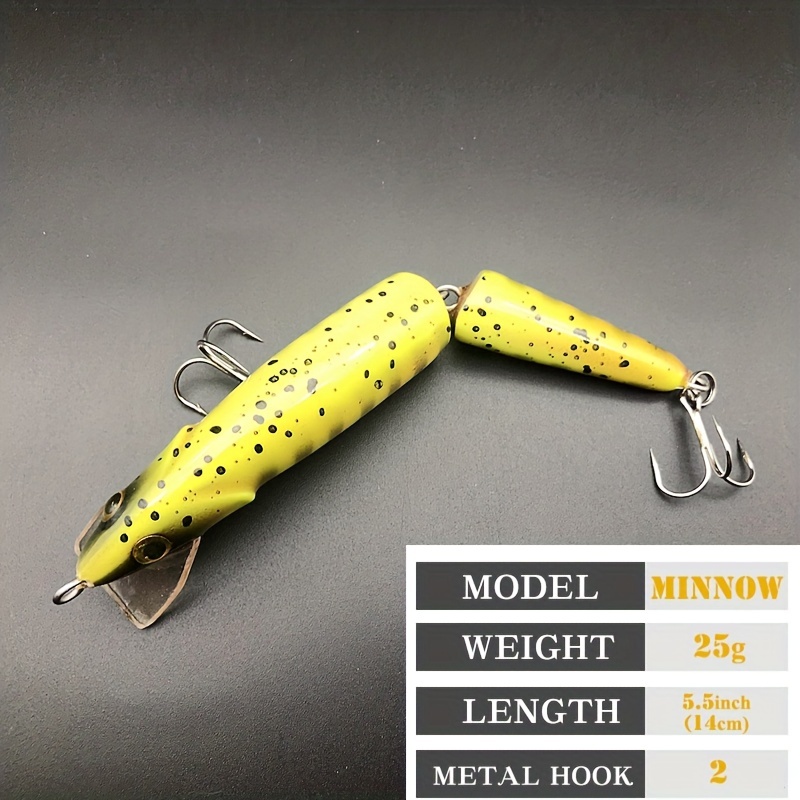 Artificial Multi section Minnow Rattling Lure Bionic - Temu
