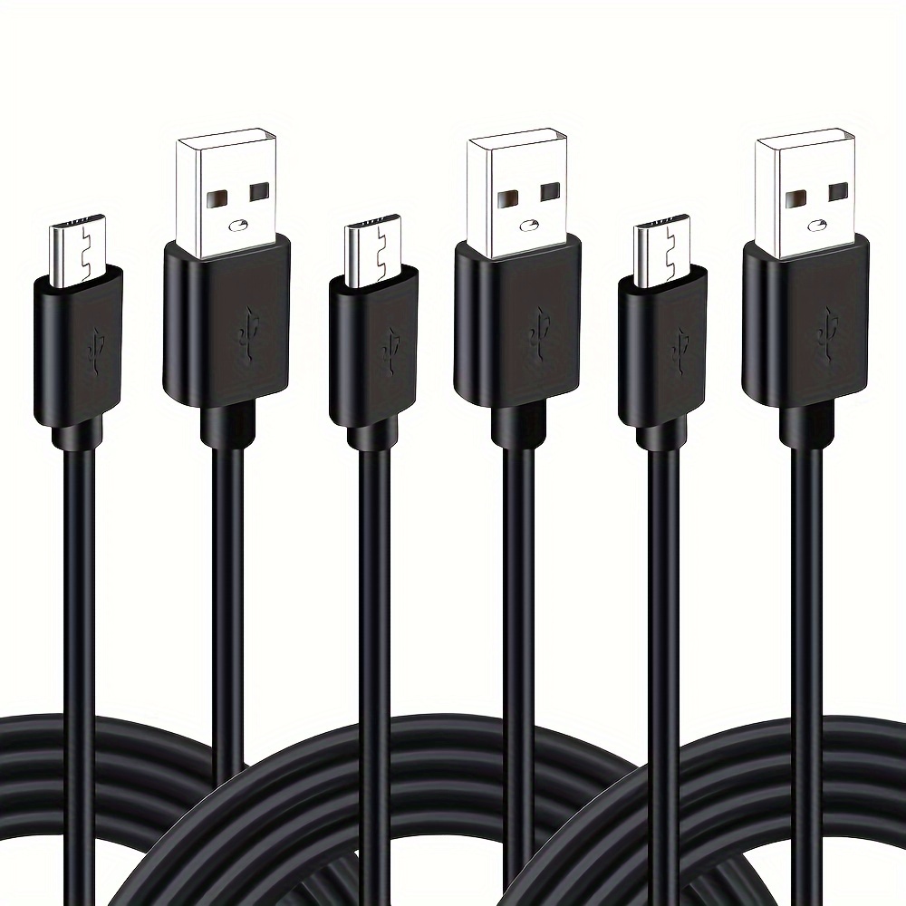 Cable de carga USB tipo C de 10 pies para controlador Xbox Series X/Xbox  Series S, Playstation 5 PS5 DualSense controlador inalámbrico cargador  cable