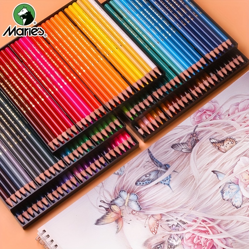12 Color Professional Oil-Based Colored Pencils, Artist-Quality Soft Core  with Vibrant Color, Ideal for Drawing Sketching Shading - China Colored  Pencil, Color Pencil