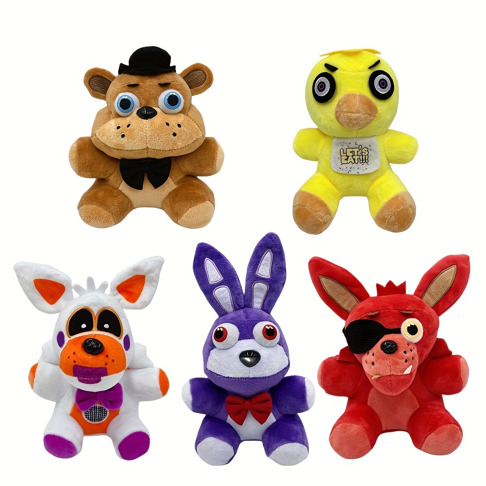 7inch FNAF Freddy's Plush Toy Stuffed & Plush Animals Bear Rabbit Game Fnaf  Birthday Christmas Toys For Kids