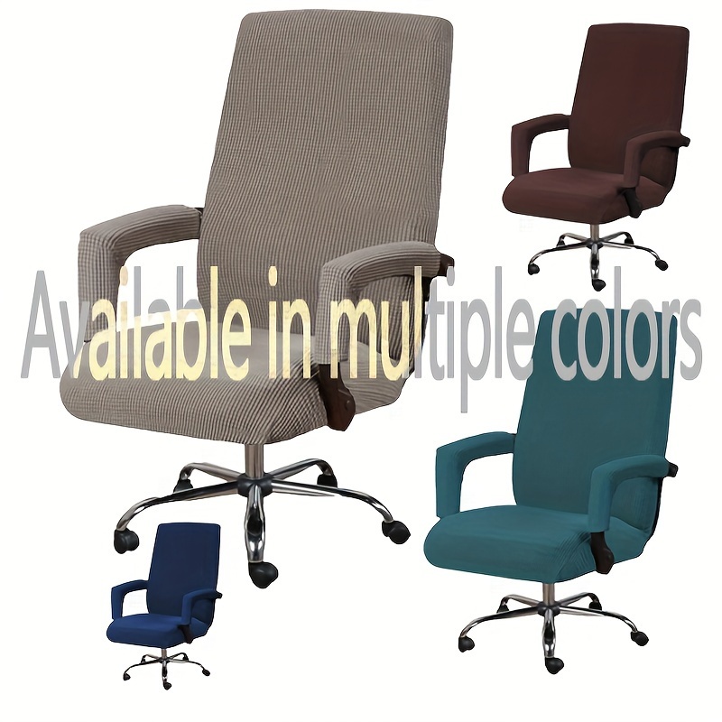 Comprar Funda para silla de oficina de Jacquard, fundas para sillas de  ordenador de Color sólido, funda elástica para sillón, sala de estar,  estudio, silla Gaming