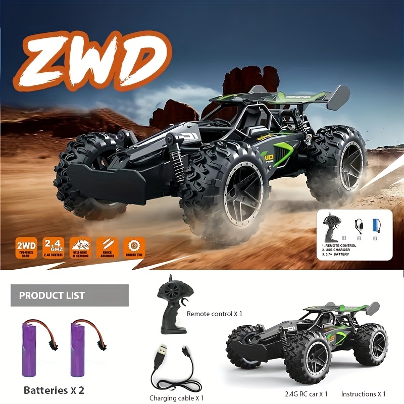 1:18 High Speed Off-Road Remote Control Car Drifting 2.4G RC Car 15KM/H