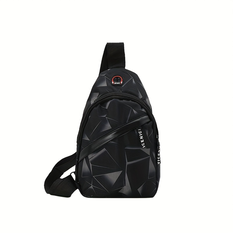 Stylish Chest Bag Travel Casual Crossbody Bag Lightweight - Temu Canada