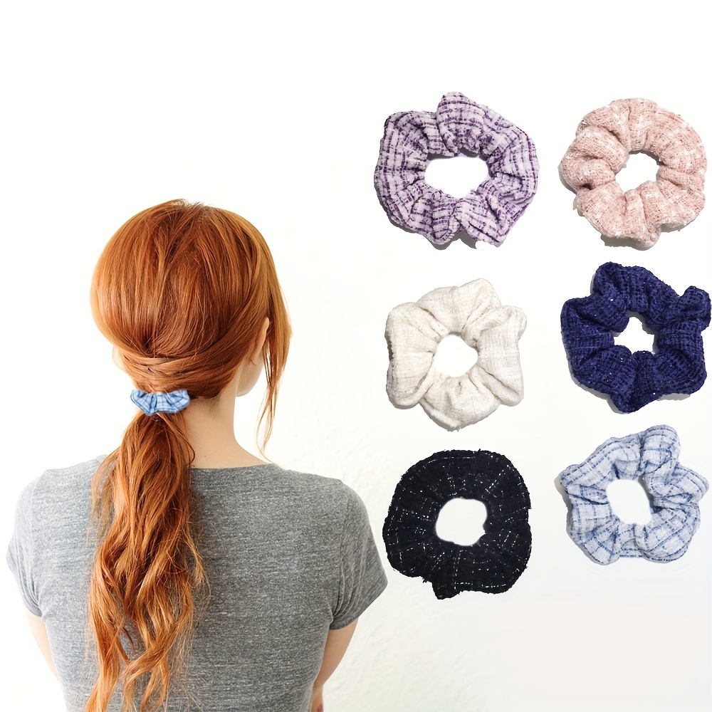 Scrunchies Per Capelli, Stili Di Natale Scrunchies Per Donne, Bandana  Scrunchies, Bandana Scrunchy Hair Ties, Scrunchies Hair Ties Per Donne.  (natale), Alta Qualità E Conveniente