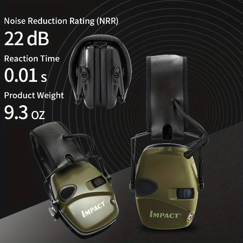 Electronic Ear Defenders Howard Leight Impact Sport Shooting Earmuffs  Protection
