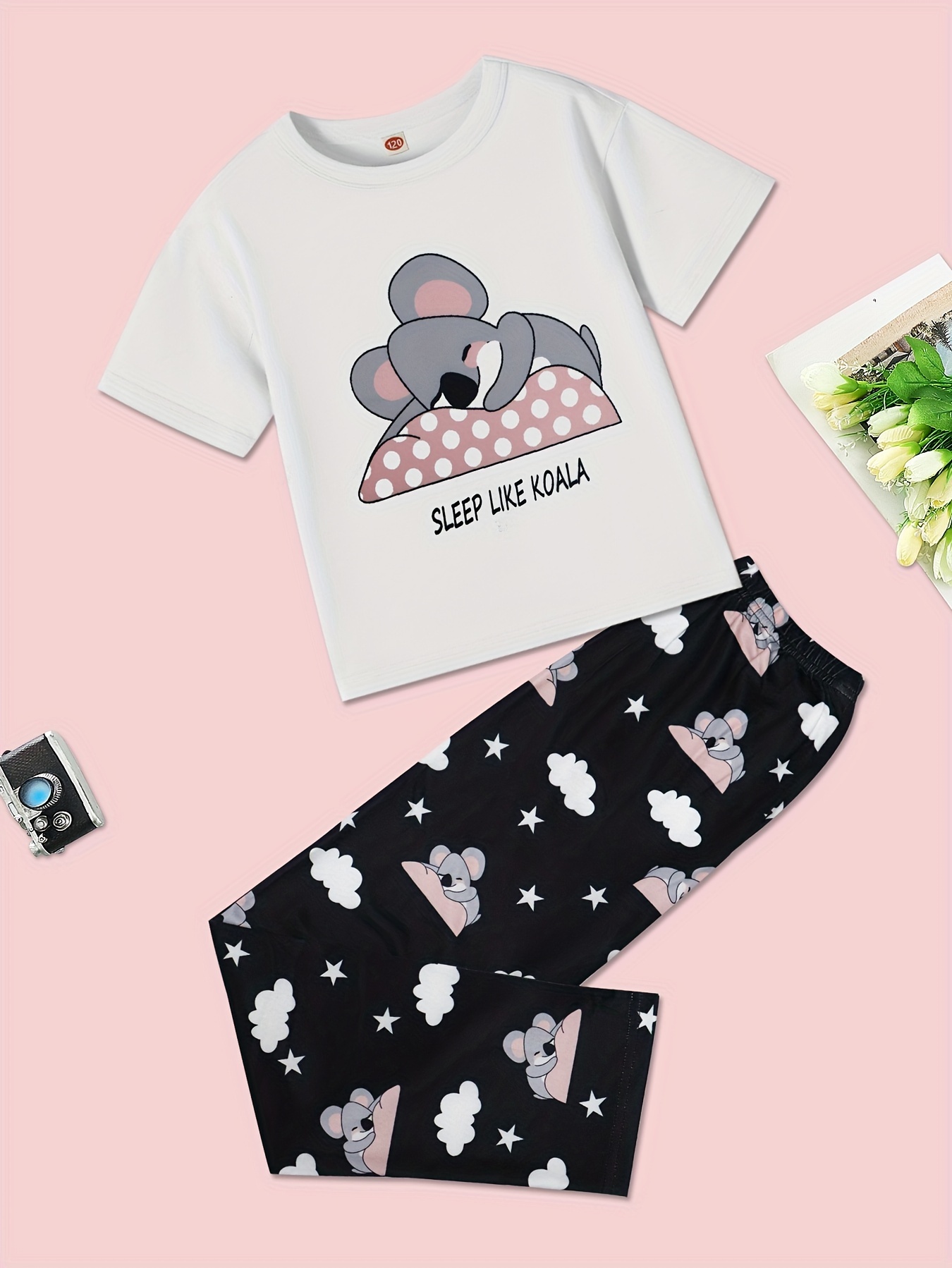 Kawaii Bubble Tea Pajama Pants for Women. Cute Boba Sleep Pants, Long Ladies  Teen Girls PJ Bottoms 