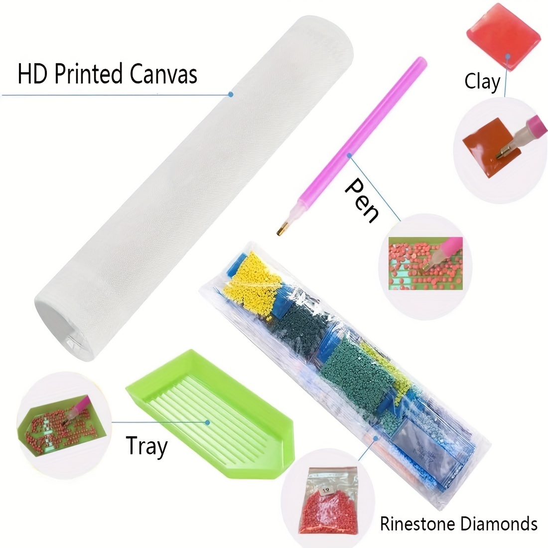 Dragon Diamond Painting Kit for Adults, DIY Wall Decor Set