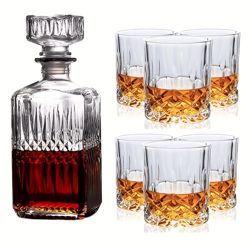 polar-effekt Bouteille à whisky avec gravure – Cadeaux pour homme Cadeau de  fête des pères – Carafe à whisky avec bouchon – Décanteur pour homme