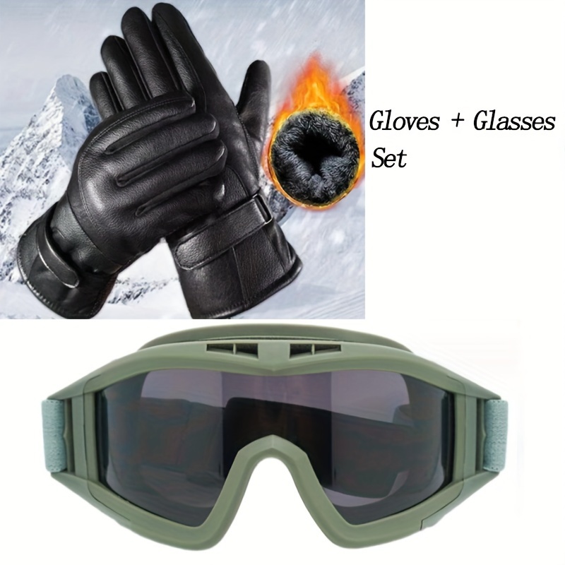 Cross - Guantes para Snowboard/Esquí para Hombre