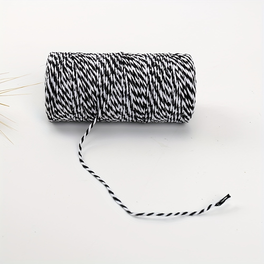 Cotton Rope Braided Twine String for Gift Box Decoration