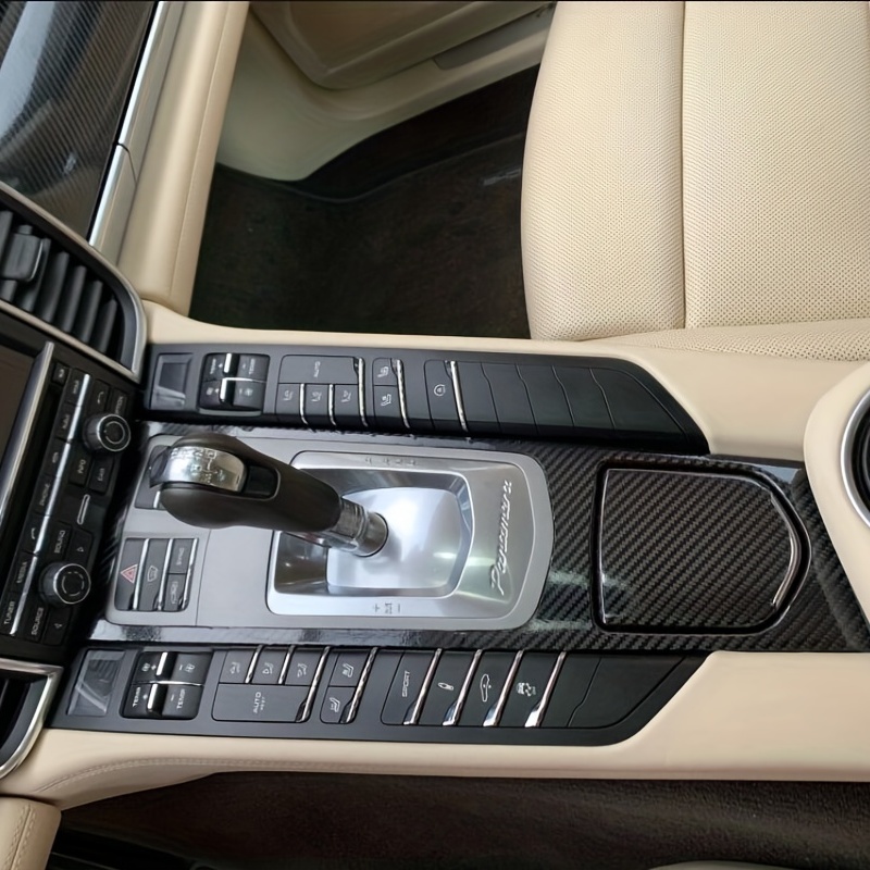 Autocollants de panneaux décoratifs pour portes et vitres de voiture, 4  pièces, couverture de garniture, pour Porsche Panamera 2009 – 2016,  accessoires pièces extérieures - AliExpress