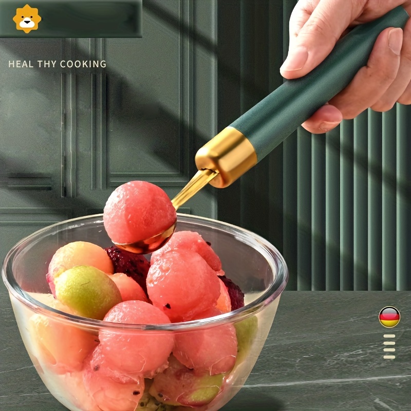 Watermelon Fruit Scooper Digging Fruit Balls Digging Ice Cream