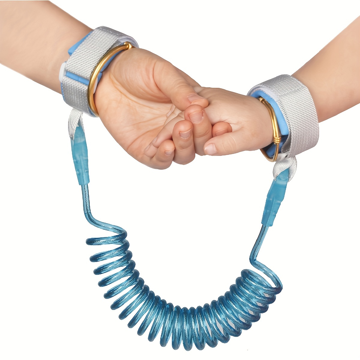Laisse Enfant Bleu Bracelet Cordon Anti perte Sécurité Bébé Enfant Attache  Poignet