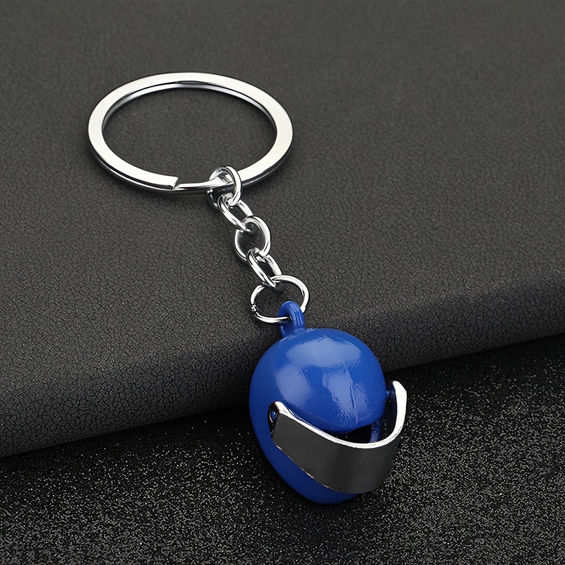 1pc Mini Simulation Keychain Safety Helmet, Holiday Creative Keyring Key  Chain Jewelry Gift For Boys Girls