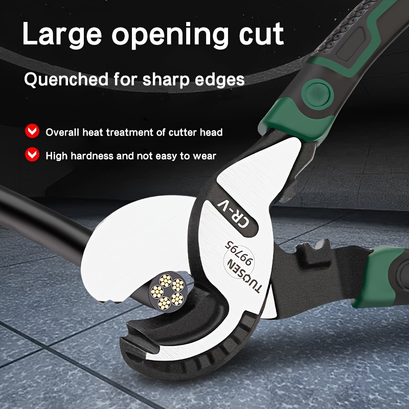 Wire Cutter, Wire Pliers, High Carbon Steel Effort Saving Anti Skid Clear  Incisive Teeth Cable Cutter for Iron Wire, Steel, NeedleNose Pliers