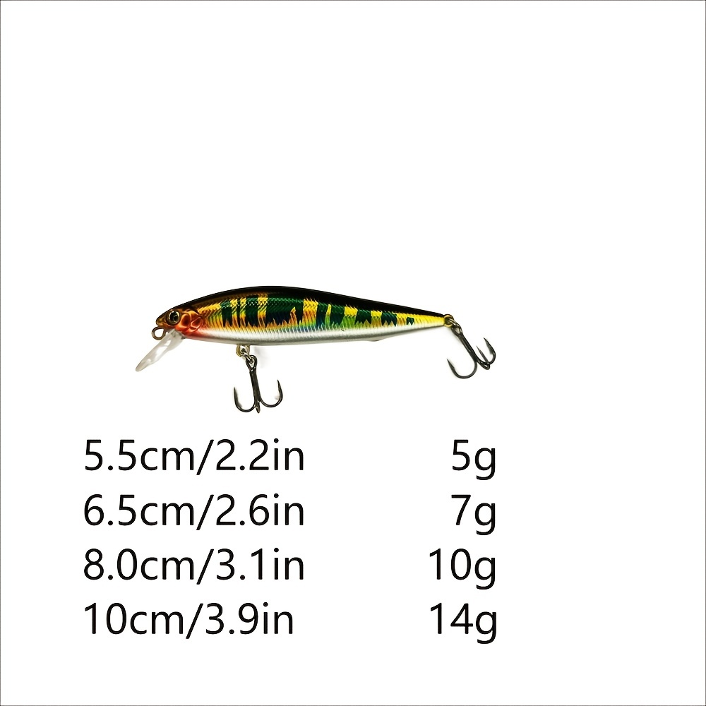 Hunthouse Jetty 135s Sinking Minnow Fishing Lures Wobbling - Temu