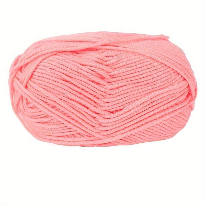 Milk Cotton Yarn Diy Knitting Crocheting Blanket Sweater - Temu