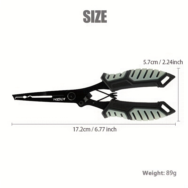 Aluminum Alloy Fishing Pliers Grip Set Easy to Multifunctional Use