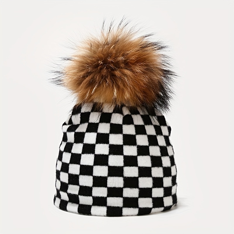 Buffalo Zebra Winter Knit Hat