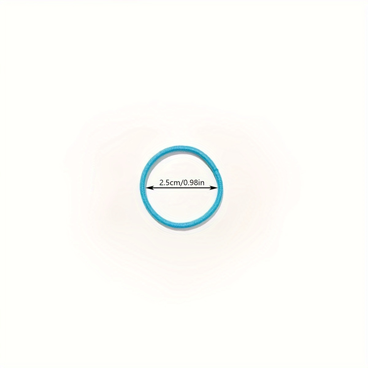 About 100-300-500pcs/pack Girls Cute Colorful Basic Elastic Hair Band Ponytail Hair Clip Youngsters's Hair Band Rubber Band Youngsters's Hair Accessories