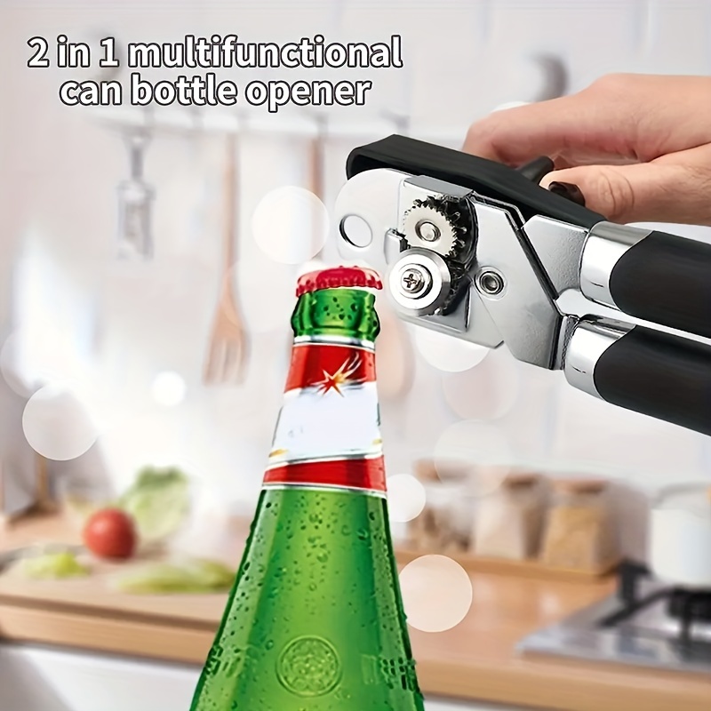 Bottle Cap Opener, Multifunctional Can Opener For Weak Hands