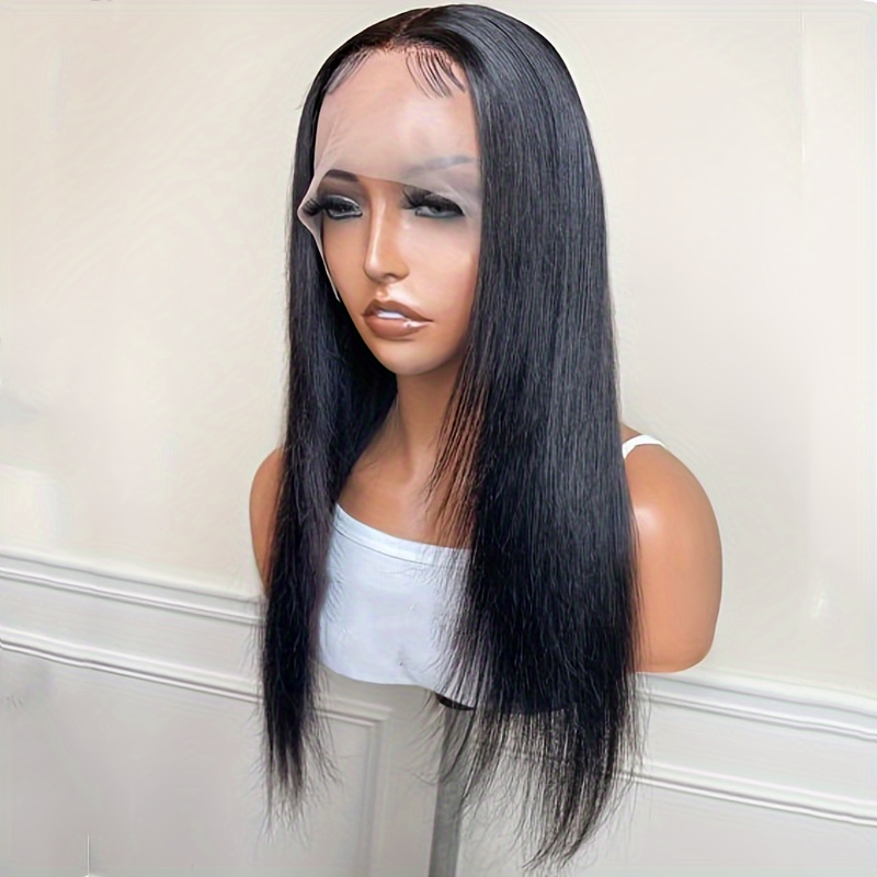 Straight Lace Front Wigs Human Hair Pre Plucked 13x4 HD Lace