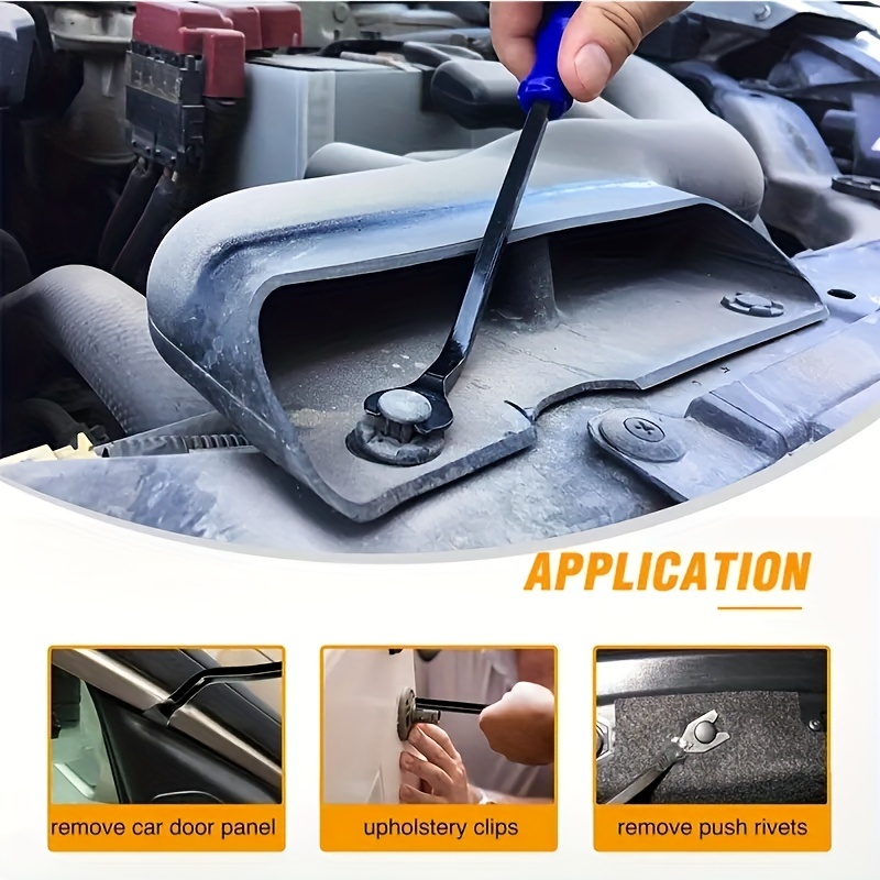 5-teiliges Auto-Innenausbau-Werkzeug-Kit, kein Kratzer-Hebel-Werkzeug-Kit  zum Entfernen von Türstollen und Audio-Armaturenbrett