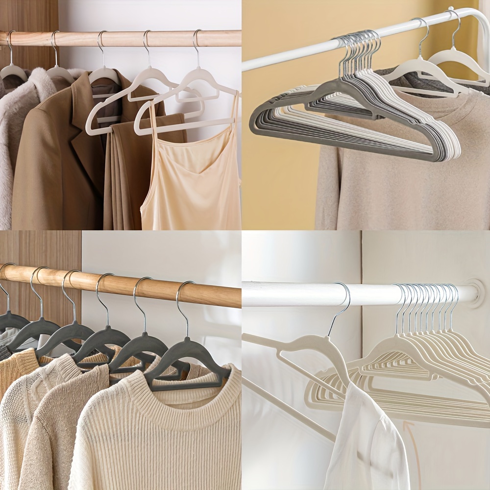 Clothing Hangers Non slip Gray Suit Hanger Space Saving - Temu Canada
