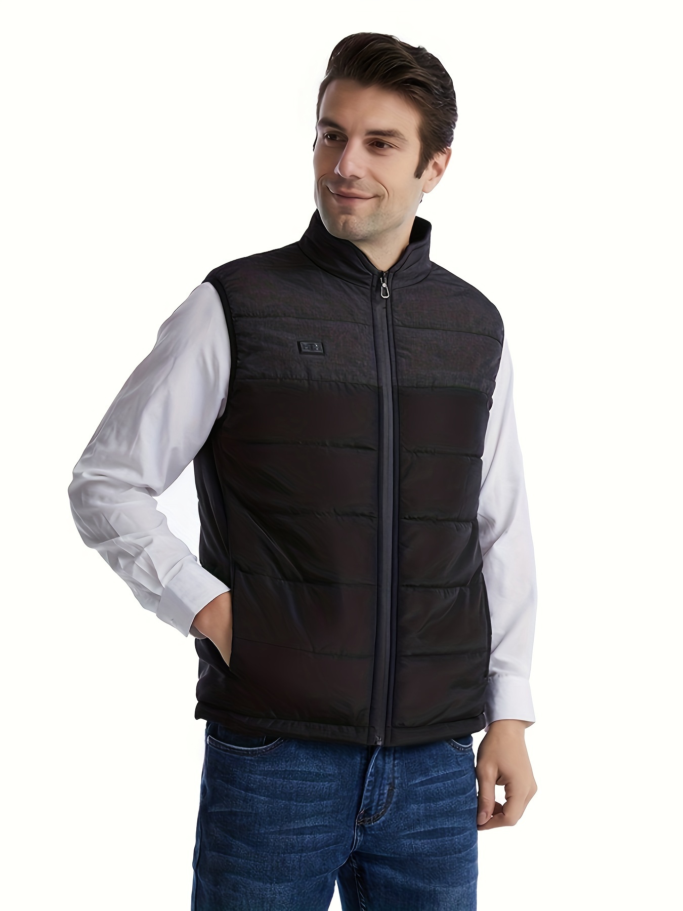Chaleco calefactable para hombre y mujer, chaqueta calefactora con USB, ropa  térmica, chaleco de caza, chaqueta